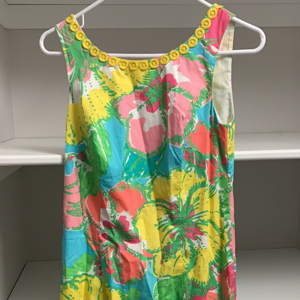 lilly pultizer shift dress size 0